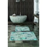 Alanur Home Alanur Trend Kaymaz Taban Dijital Banyo 2'li Klozet Takımı Kt495 Mavi