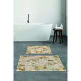 Alanur Home Alanur Trend Kaymaz Taban Dijital Banyo 2'li Klozet Takımı Kt495 Sarı