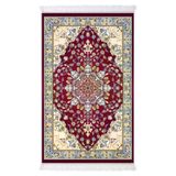 Alanur Home Bordo Inci Dijital Seccade 70x110 1016 SCD_K_1016