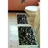 Alanur Home E5009-sckl-k-klozet Kaymaz Taban Djt Klozet Takımı Trend Saçaklı Geometrik E5009 Siyah