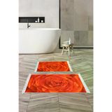Alanur Home E5011-sckl-k-klozet Kaymaz Taban Djt Klozet Takımı Trend Saçaklı Geometrik E5011 Turuncu