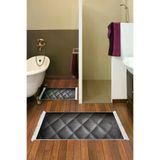Alanur Home E5013-sckl-k-klozet Kaymaz Taban Djt Klozet Takımı Trend Saçaklı Geometrik E5013 Siyah