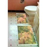 Alanur Home E5014-sckl-k-klozet Kaymaz Taban Djt Klozet Takımı Trend Saçaklı Geometrik E5014 Renkli