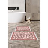 Alanur Home Eko Trend Djt 2 Li Yıkanabilir Kaymaz Taban Banyo Paspas Klozet Takımı 769 Modern Gri (60 x 100 - 50 x 60) - Pudra