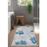Alanur Home Eko Trend Djt Banyo Paspası Yıkanabilir Kaymaz Taban 660m Suluboya Mavi 660M-Trend-Banyo