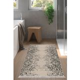 Alanur Home Eko Trend Djt Banyo Paspası Yıkanabilir Kaymaz Taban Mu123 Iskandinav Kahve Mu123-Trend-Banyo