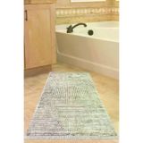 Alanur Home Eko Trend Djt Banyo Paspası Yıkanabilir Kaymaz Taban Mu134 Modern Kahve Mu134-Trend-Banyo