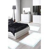 Alanur Home Eko Trend Djt Yıkanabilir Kaymaz Taban 3 Lü Yatak Odası Takımı 1342 Modern Gri - Mavi