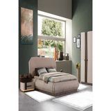 Alanur Home Eko Trend Djt Yıkanabilir Kaymaz Taban 3 Lü Yatak Odası Takımı 1342 Modern Gri