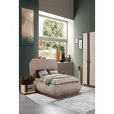 Alanur Home Eko Trend Djt Yıkanabilir Kaymaz Taban 3 Lü Yatak Odası Takımı 1918 Modern Gri