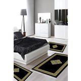 Alanur Home Eko Trend Djt Yıkanabilir Kaymaz Taban 3 Lü Yatak Odası Takımı 656m Modern Gold