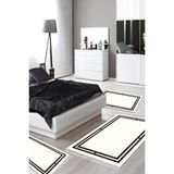 Alanur Home Eko Trend Djt Yıkanabilir Kaymaz Taban 3 Lü Yatak Odası Takımı F5006 Modern Bej