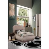 Alanur Home Eko Trend Djt Yıkanabilir Kaymaz Taban Oval 3 Lü Yatak Odası Takımı 656M Modern Gold - Siyah