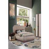 Alanur Home Eko Trend Djt Yıkanabilir Kaymaz Taban Oval 3 Lü Yatak Odası Takımı 660m Suluboya Bej 660M-yatak-3-pcs-oval-K-S-Oval