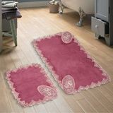 Alanur Home Viyana Welsoft Aplikli 2 Li Klozet Takımı Fuşya
