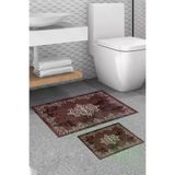 ALANUR Trend Kaymaz Taban Dijital Banyo 2'li Klozet Takımı Bordo 510616