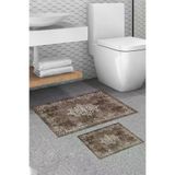ALANUR Trend Kaymaz Taban Dijital Banyo 2'li Klozet Takımı Kahve 510616