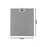 Alanya Yedek Parça 00431222 Davlumbaz Filtresi 250X300 Mm Beko, Bosch, Franke, 25X30 Cm 9189387004 B5