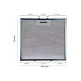 Alanya Yedek Parça 320 X 290 Mm Aspiratör Davlumbaz Metal Yağ Filtresi Teka De70-Db70-Cwx108.900-40472718-L8