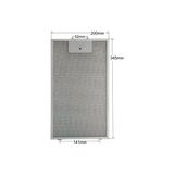 Alanya Yedek Parça 345X200mm Davlumbaz Yağ Filtresi Mutfak Aspiratörü 11010157 F14