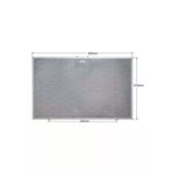 Alanya Yedek Parça 500X310 Mm Davlumbaz Aspiratör Filtresi 00432785 E2