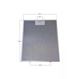 Alanya Yedek Parça 80877665 Davlumbaz Filtresi 343 X 284Mm Davlumbaz Yağ Filtresi Mutfak Aspiratörü