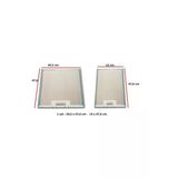 Alanya Yedek Parça Aspiratör Davlumbaz Filtre Seti 205 X 476 Mm Ve 130X476