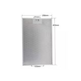 Alanya Yedek Parça Davlumbaz Aspiratör Filtresi 401X258 Mm - Teka Dg2 Isla E15 Uyumlu Yağ Filtresi 81485031