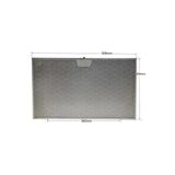Alanya Yedek Parça Davlumbaz Filtresi 506X300 Mm Yağ Filtresi Mutfak Aspiratörü Havalandırma 506X300 Mm