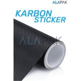 Alapak Karbon Folyo Karbon Kaplama Sticker Motosiklet Karbon Kaplama Folyo Sticker Karbon Etiket 30x15