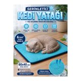 AlaPet Hem Sıcak Hem Soğuk Kedi Yatağı (Kedi Serinletici Yatağı) 60x40 Boyutunda Buzlu Soğuk Kedi Yatağı