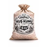 AlaPet Kuş Kumu, Kuşlar için Kafes, Salma, Kümes Kumu (Ekstra Mineralli Kuş Kumu) Taban Malzemesi 5kg
