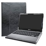 Alapmk 11,6 inç Asus Chromebook C223NA c223na-dh02/ASUS Chromebook CX22NA CX22NA-BCLN4 Serisi Dizüstü Bilgisayar için Koruyucu Kılıf (Uyarı: Asus Chromebook C201PA C202SA ile uyumlu değildir), Siyah