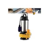Alarko 1 Hp Kırıcılı Açık Fanlı Foseptik Atık Sular Drenaj Dalgıç Pompa