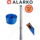 Alarko 4SD10-14 3 HP 20 MT Kablolu Trifaze Dalgıç Pompa