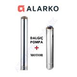 Alarko 4sd6/9 1.5 Hp 1.1 Kw 380 V Dalgıç Pompa + Motor