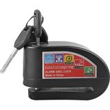 Alarm Disk Kilidi Motosiklet Kilidi, Hatırlatma Kablosu ve Taşıma Kılıfı ile Disk Fren Kilidi