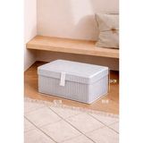 ALAS 1 Adet Çok Amaçlı Baza Altı Giysi & Yastık Mini Hurç - Gri - 40x30x26