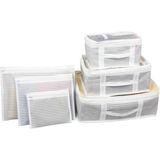 Alas Bavul Organizer Çizgili 6Lı Set