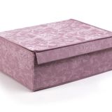 Alas Baza Kutusu 50x40x19 BüyükBoy Katlanır Saklama Kutusu Çok Amaçlı Kapaklı Kutu Hurç Kumaş Sandık
