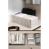 Alas Gri Akordiyon Organizer Çekmece Içi Düzenleyici Orta Ebat 15.4x14 cm 10 Gözlü