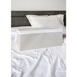 Alas Home Çok Amaçlı Hurç 50X30X20 cm - Gri - Beyaz