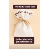 ALASEREN 10 ADET 10×15 CM NAKIŞLI HAM BEZ KESE ÇOK AMAÇLI BEZ POŞET