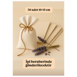 ALASEREN Bez Kese Ham Bez Natural 10*15 Cm 30 Lu Takı,sabun,lavanta Vs Kese Bej Renk Düğün,nikah,kına Gecesi