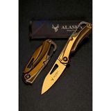 Alaska Mini Anahtarlık Çakı, SDR-1110A, 15,5 Cm, Sarı - Standart