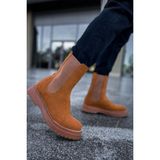 Alaska Premium Süet Erkek Bot Taba