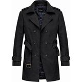 Alaska The Last Frontier Regular Fit Su Geçirmez Soğuğa Dayanıklı Trençkot - 2XL - Siyah