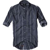 Alaska The Last Frontier Slim Fit %100 Pamuk Kumaş Hakim Yaka Uzun Kol Gömlek--Koyulaci Çizgili-- - Çok Renkli