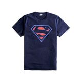Alaska The Last Frontier Superman Logolu Pamuk Tişört Lacivert
