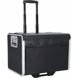 Alassio 54 cm 2 Tekerlekli Dayanıklı Pilot Çantası, Siyah, Arretierbarer Griff, Alüminyum Çerçeve